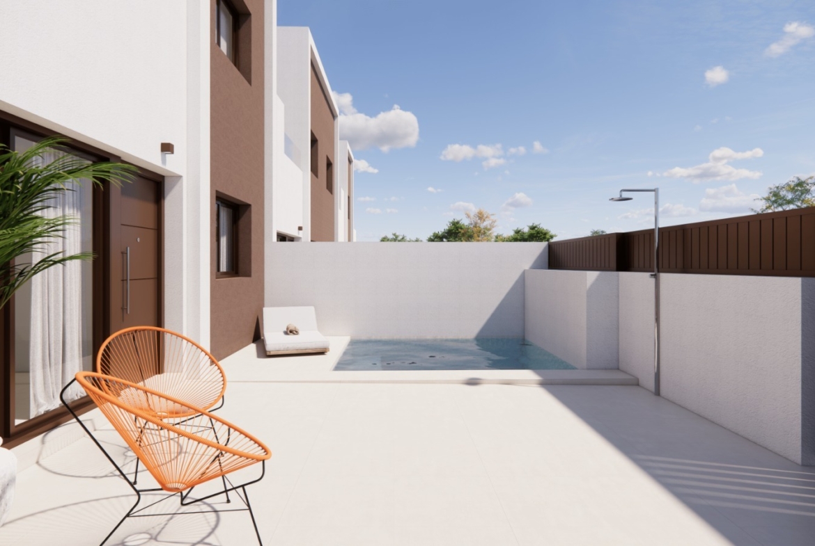 Brand new townhouses in Pilar de La Horadada