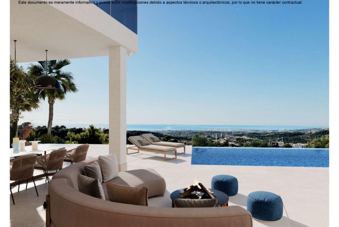 Luxury Villa with Pool in Golf Bahía