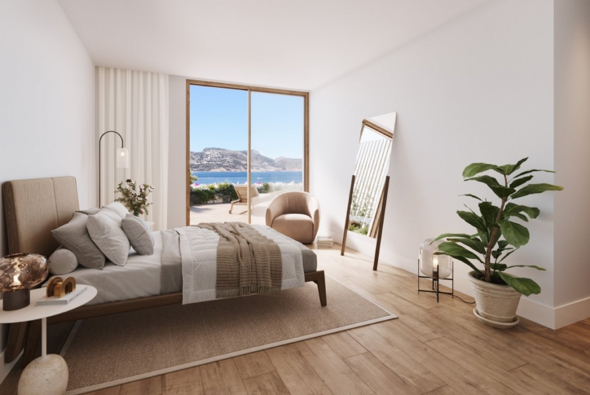 Exclusivos apartamentos de nueva construcción con 1 dormitorio en el Albir