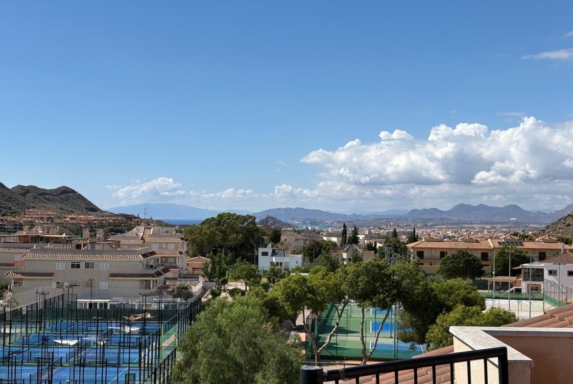 Your New Penthouse in Águilas Awaits You! 🏖️🌅 2 beds 1 bath pool and garage with sea and mountain