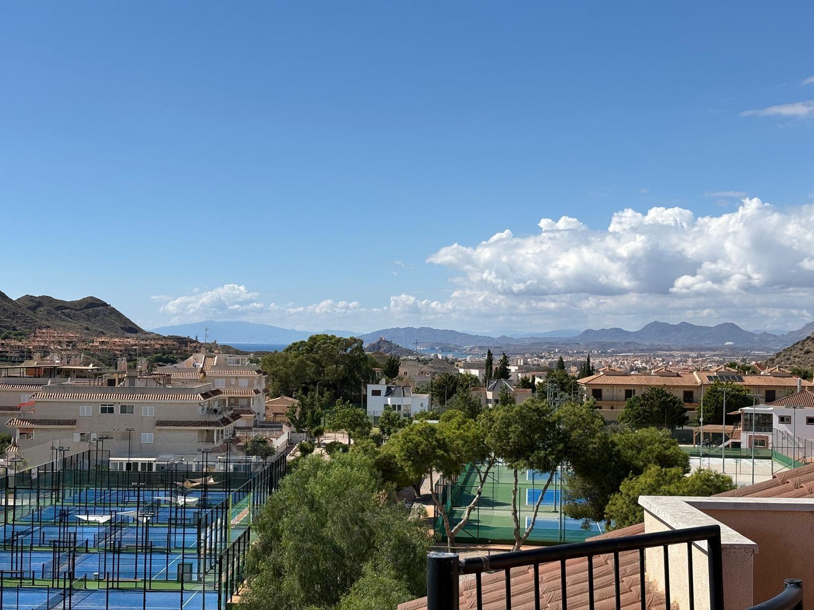 2-6-363 Your New Penthouse in Águilas Awaits You! 🏖️🌅 2 beds 1 bath pool and garage with sea and mountain