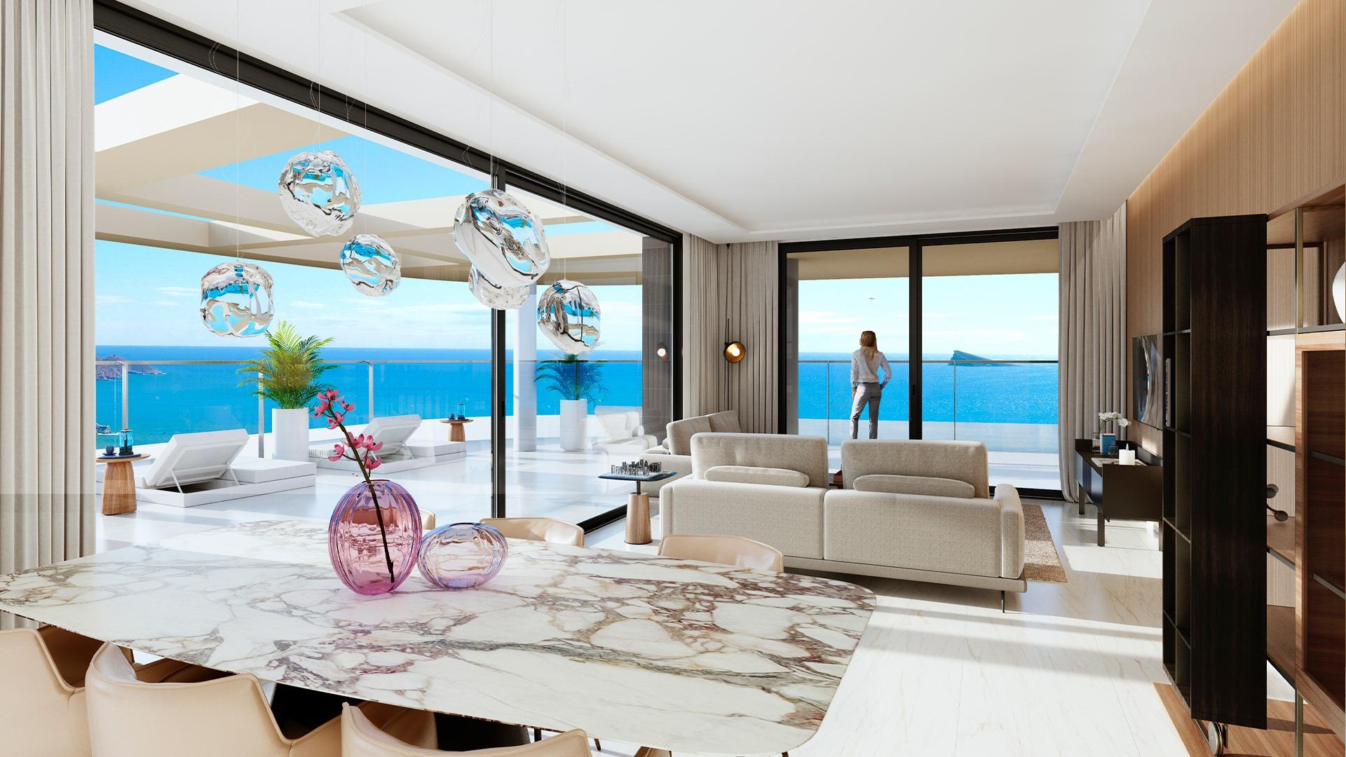 2-6-56 New construction apartments in Poniente beach, Benidorm