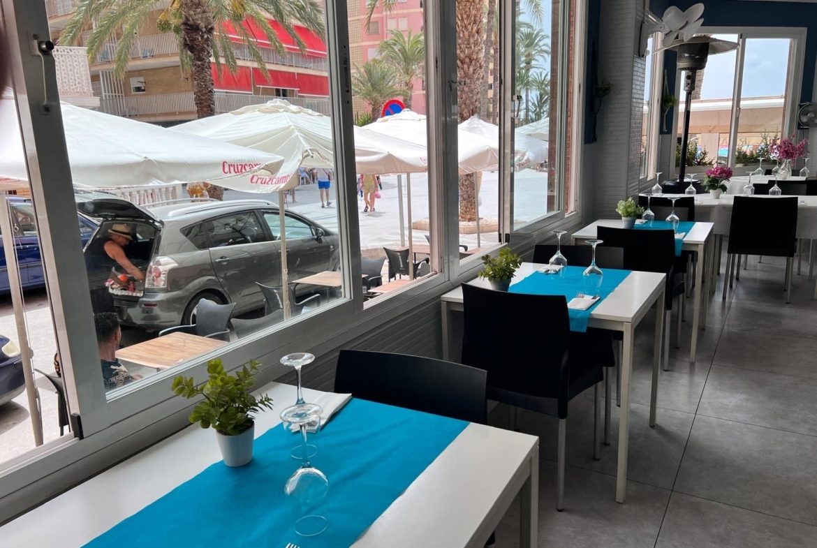 Local comercial primera linea de playa