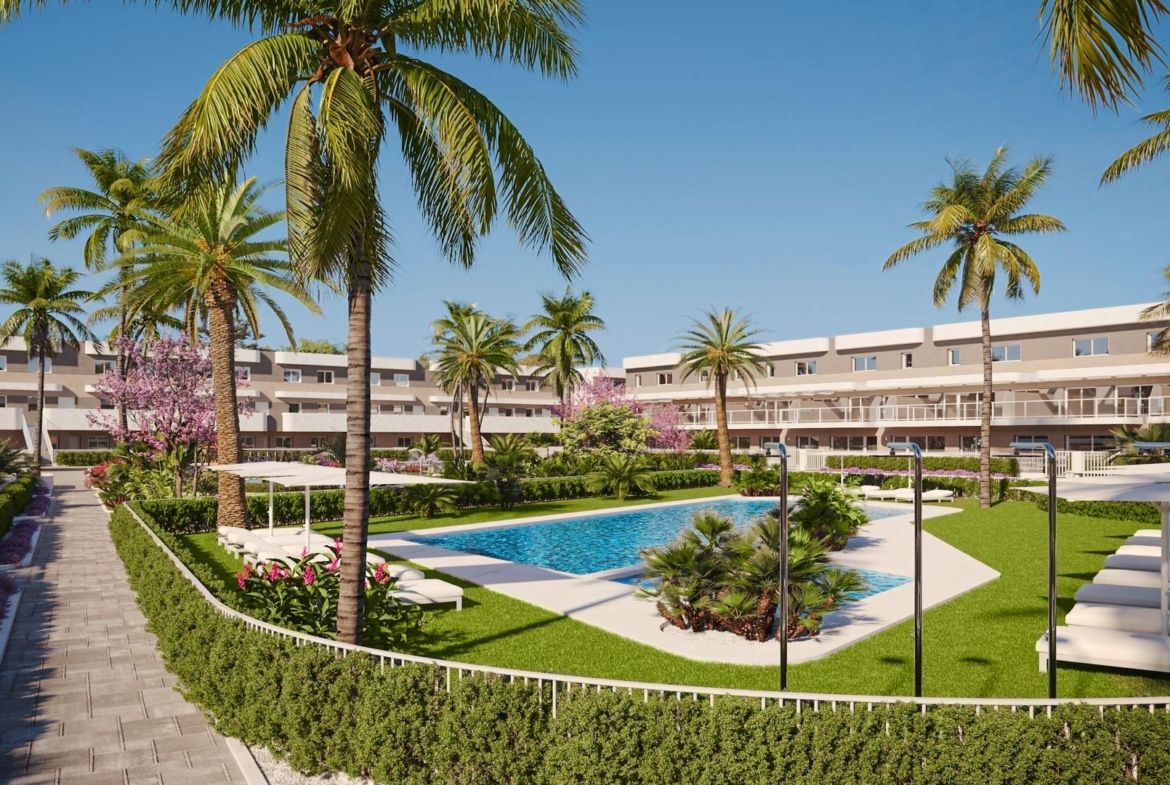 Nieuwe appartementen met garage en berging in Alenda Golf