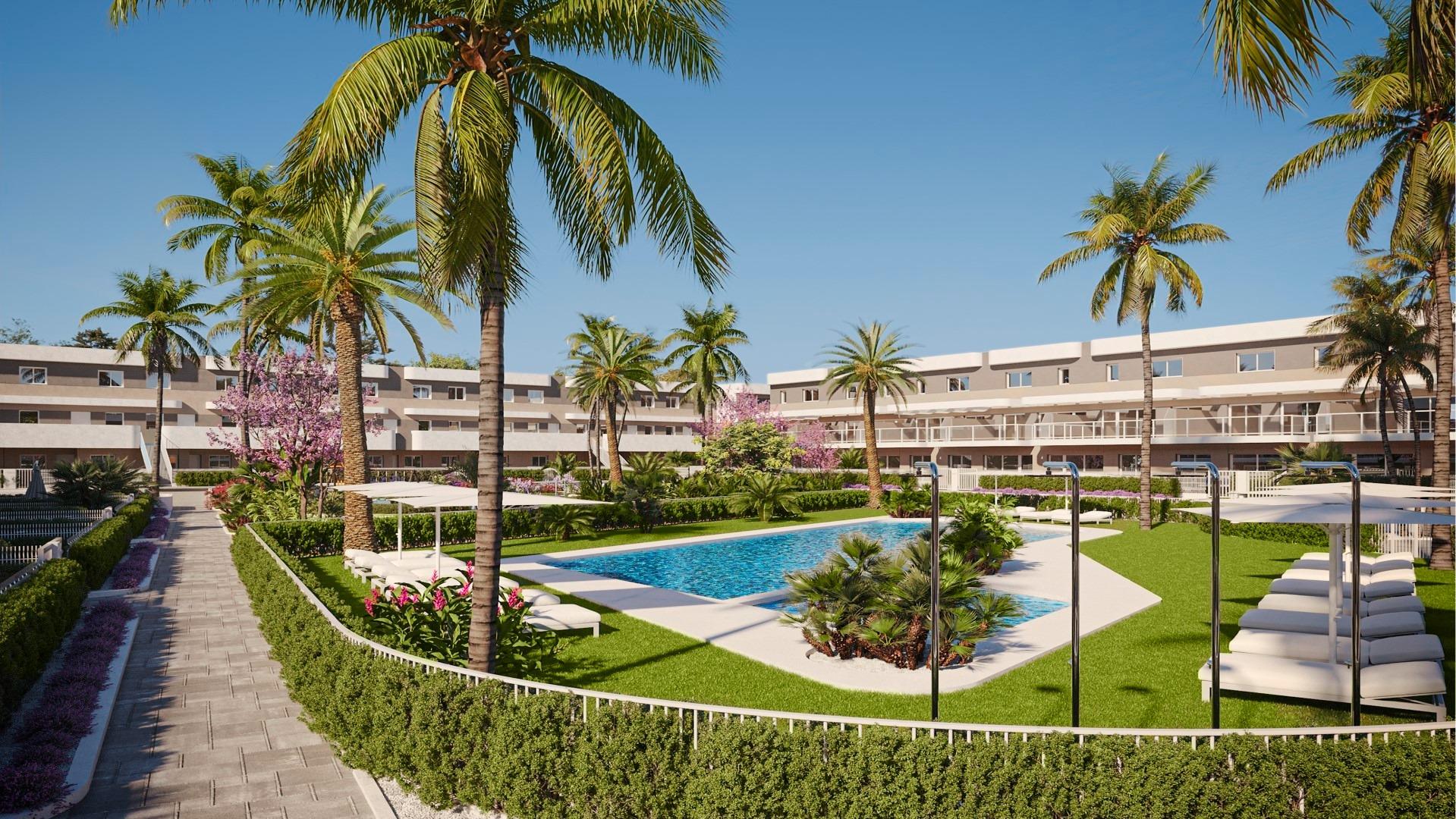 Nieuwe appartementen met garage en berging in Alenda Golf