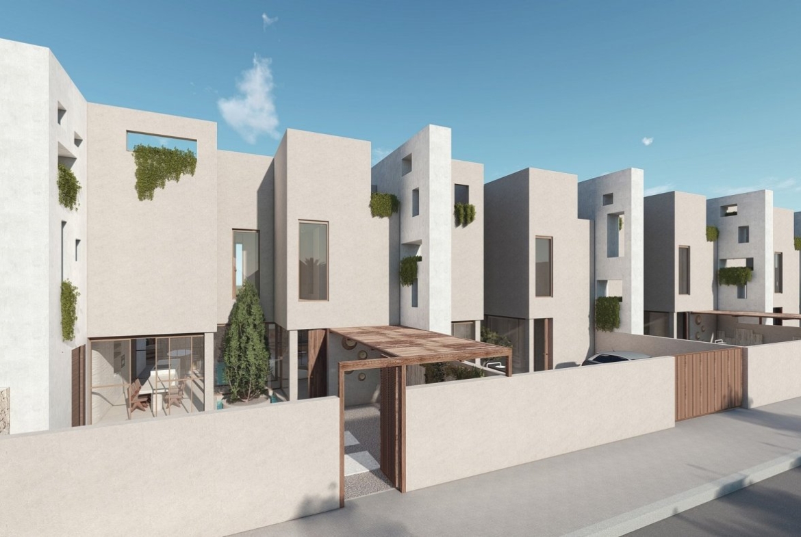 NEW BUILD CORNER TOWNHOUSES IN FORMENTERA DEL SEGURA