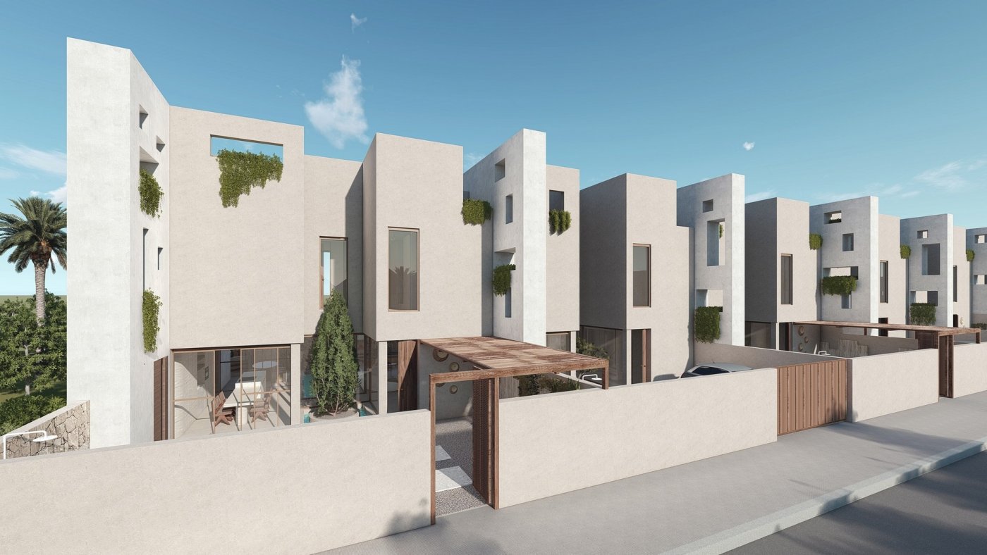 2-7-38 NEW BUILD CORNER TOWNHOUSES IN FORMENTERA DEL SEGURA