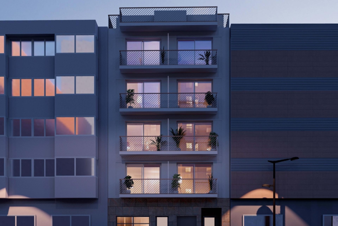 Newly built apartments in the center of Villajoyosa