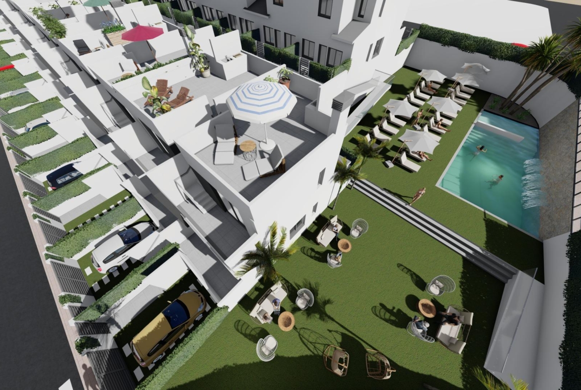 OBRA NUEVA! ADOSADOS EN COX. SOLARIUM 33 M2. TERRAZA 36 M2.GARAJE+TRASTERO. PISCINA