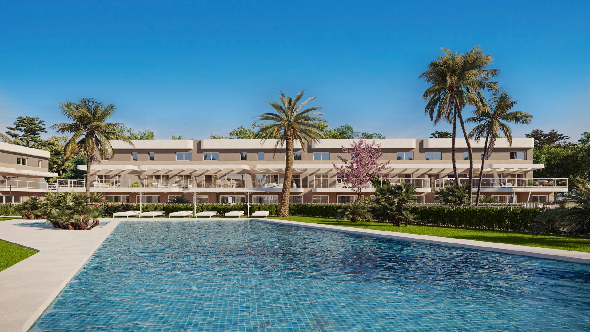 Nieuwe appartementen met garage en berging in Alenda Golf