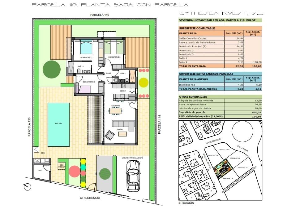 Nueva Promoción de Chalets Independientes en Polop de la Marina