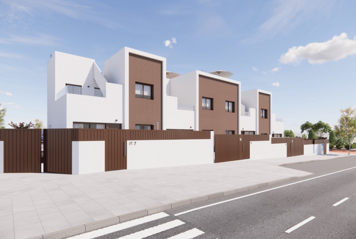 Brand new townhouses in Pilar de La Horadada