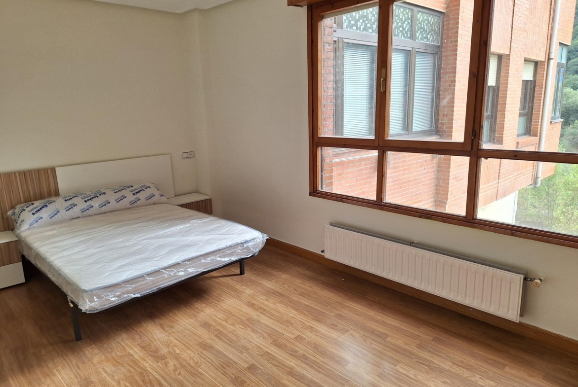 Amplio piso para entrar a vivir en Mieres