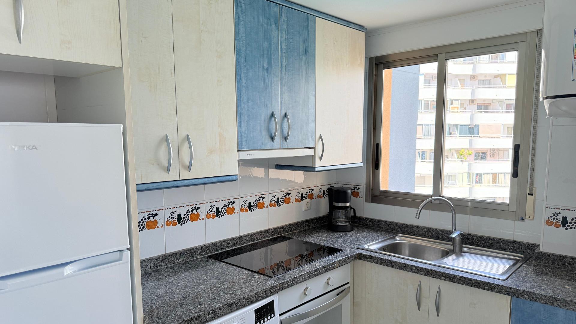 Magnificent apartment with sea views just one minute from the beach in Playa de la Fossa, Calpe