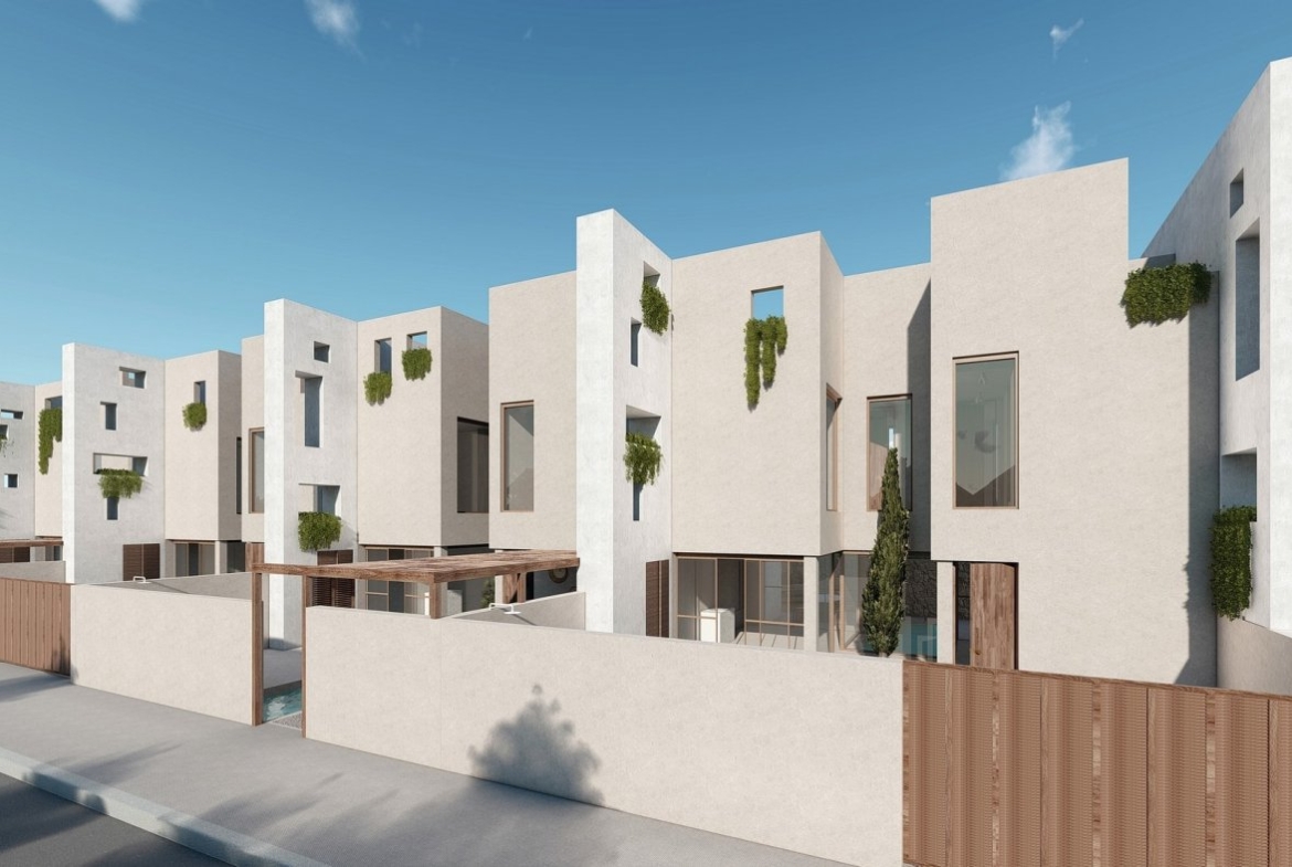 NEW BUILD CORNER TOWNHOUSES IN FORMENTERA DEL SEGURA
