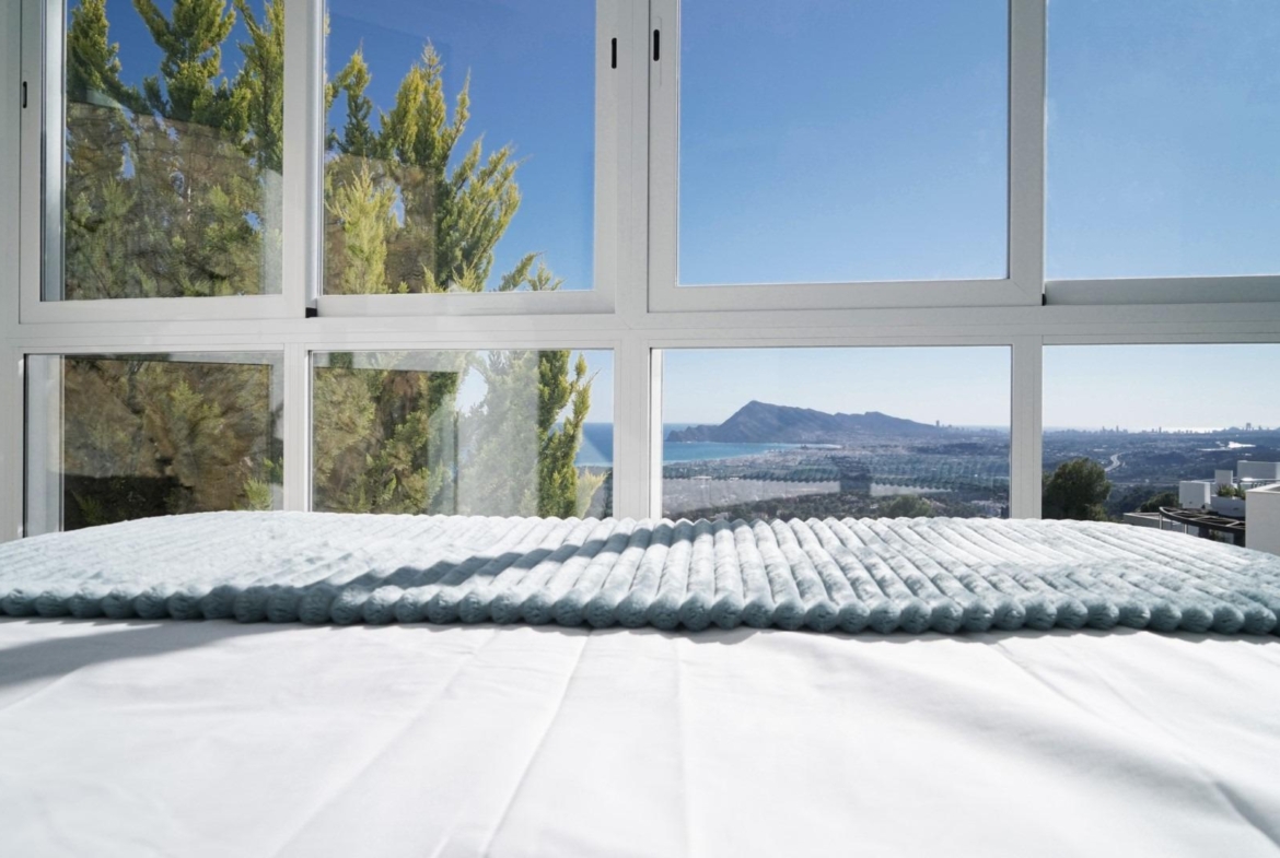 Luxe villa met uitzicht op zee in Sierra de Altea