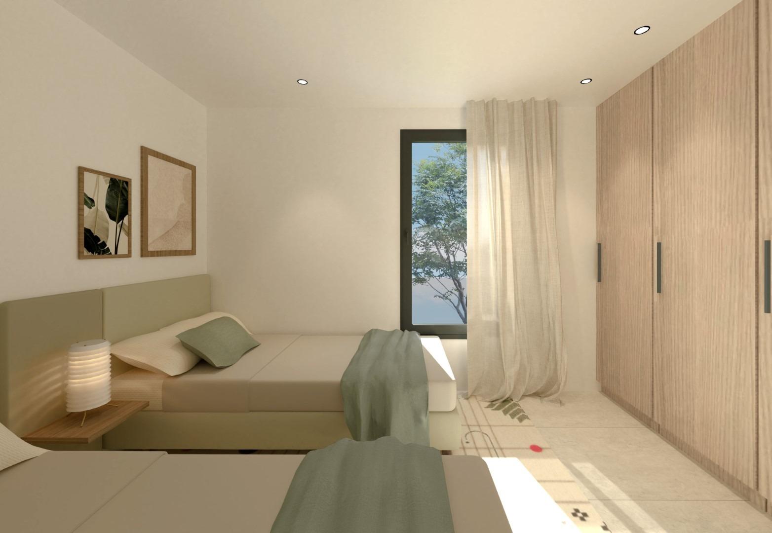 Newly built semi-detached homes ready to move into