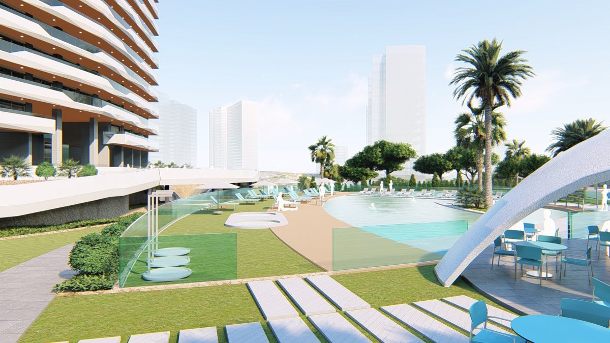 2-9-1 Apartments with spectacular views and great location in Benidorm