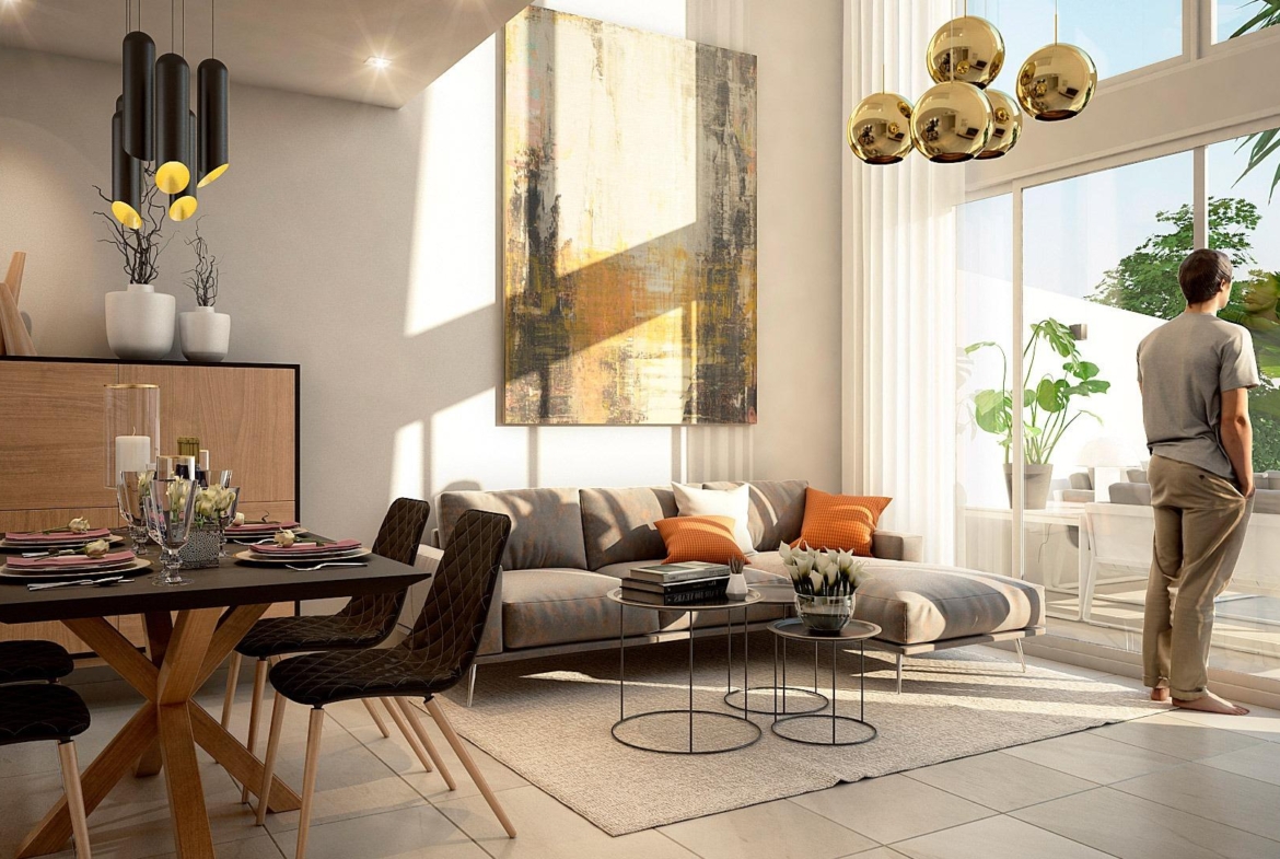 VILLAS PAREADAS EN ALGORFA. 3 DORM. 2 BAÑOS. PISCINA PRIVADA. PARCELA 260 M2.