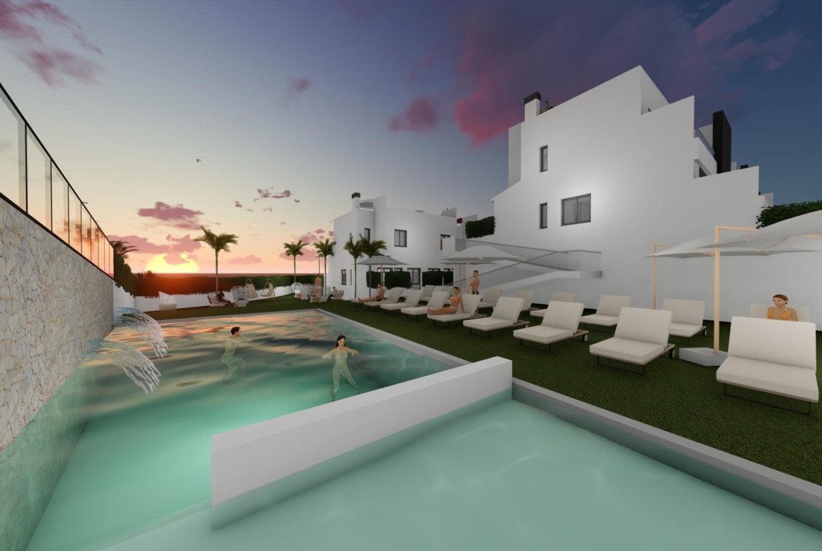 OBRA NUEVA! ADOSADOS EN COX. SOLARIUM 33 M2. TERRAZA 36 M2.GARAJE+TRASTERO. PISCINA