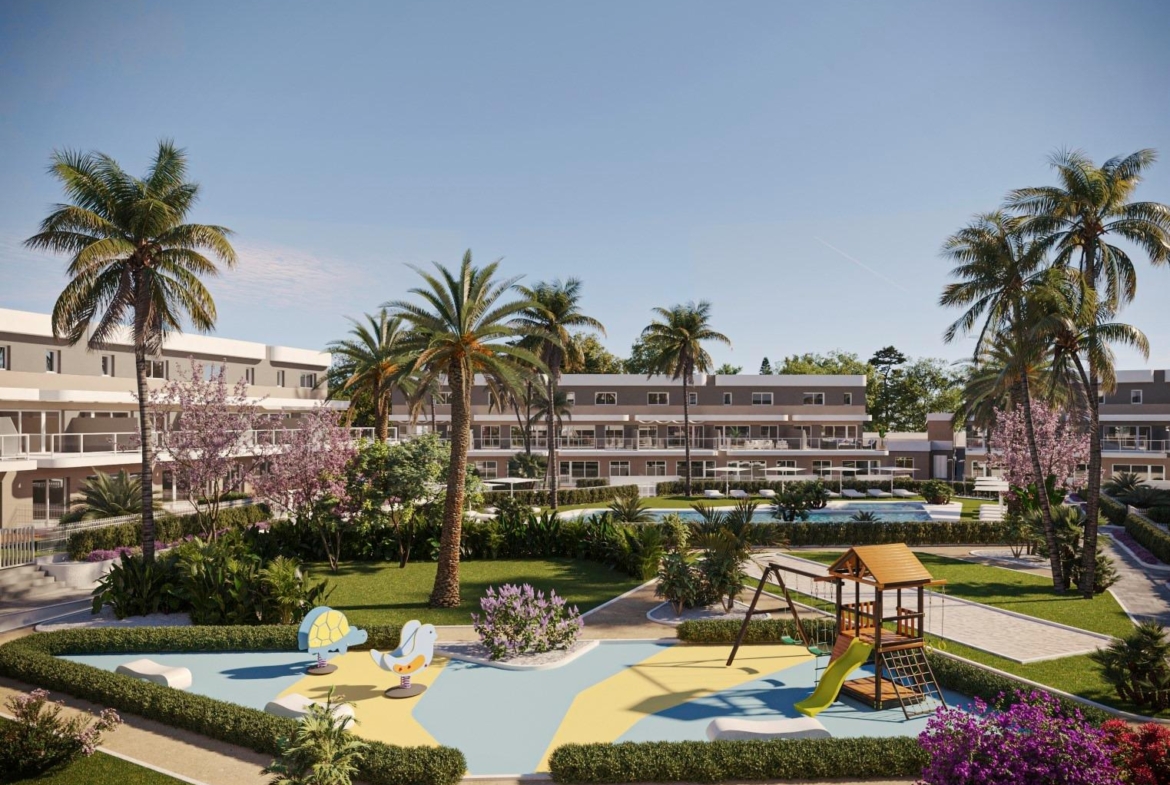 Nieuwe appartementen met garage en berging in Alenda Golf