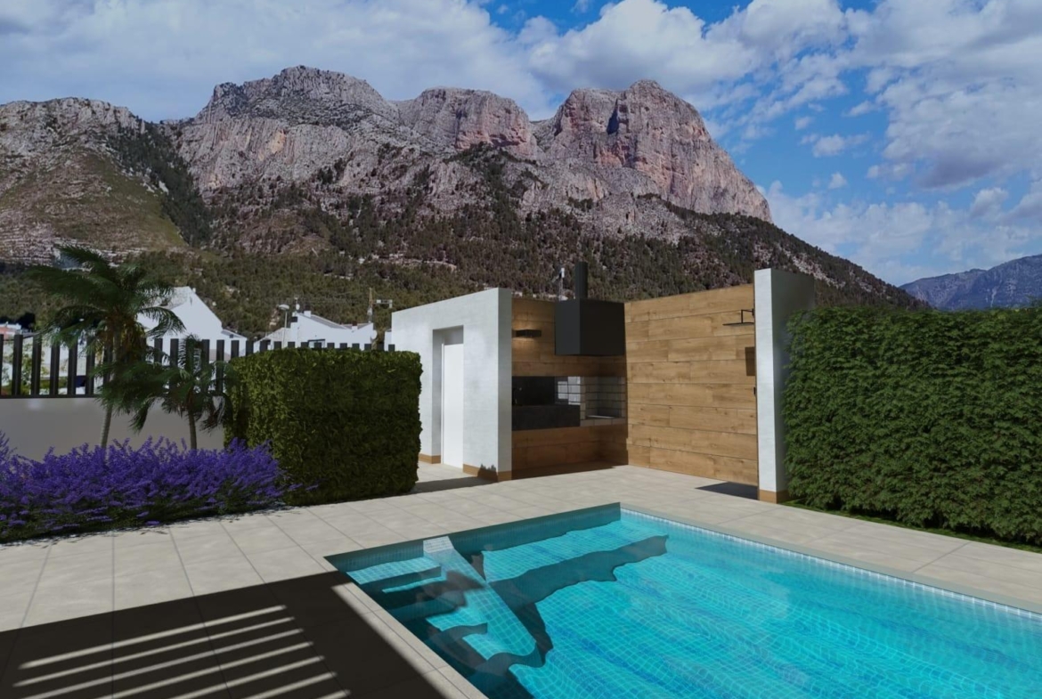 Nueva Promoción de Chalets Independientes en Polop de la Marina