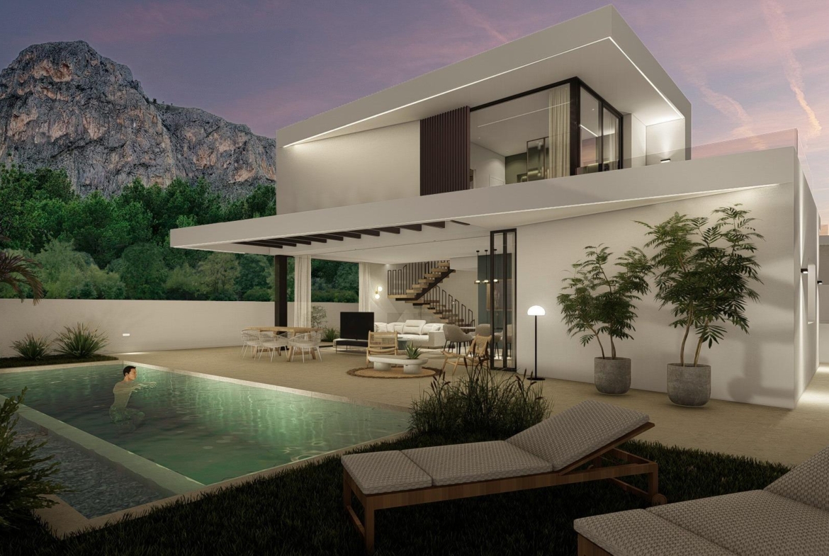 Exquisite Luxury Villa in Polop – Elegance and Comfort Just Steps from the Sea