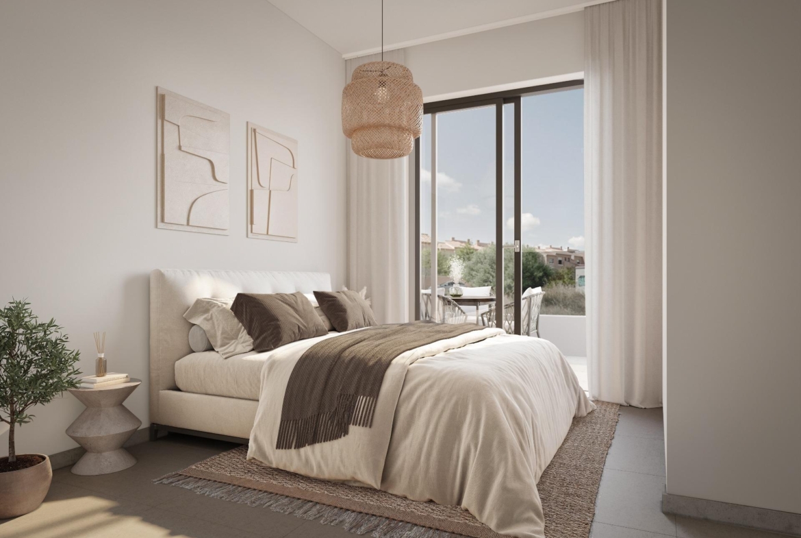 CHALET ADOSADO EN AGUAS NUEVAS CON PISCINA PRIVADA. 3 DORM. 3 BAÑOS. 115 M2.