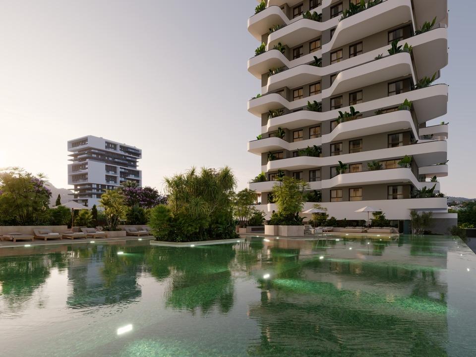 Salinas Towers Calpe: Een uitkijkpunt over de Middellandse Zee
