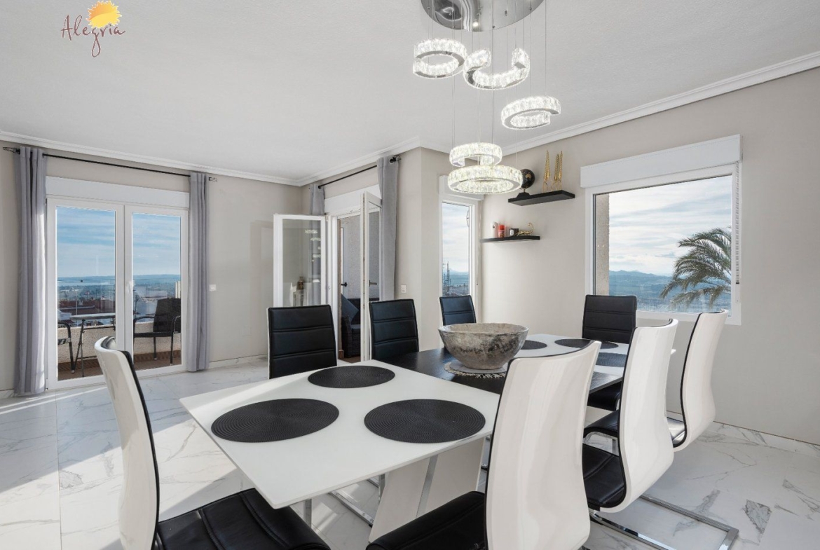 Unieke 170m2 Penthouse met panoramisch uitzicht in Ciudad Quesada!