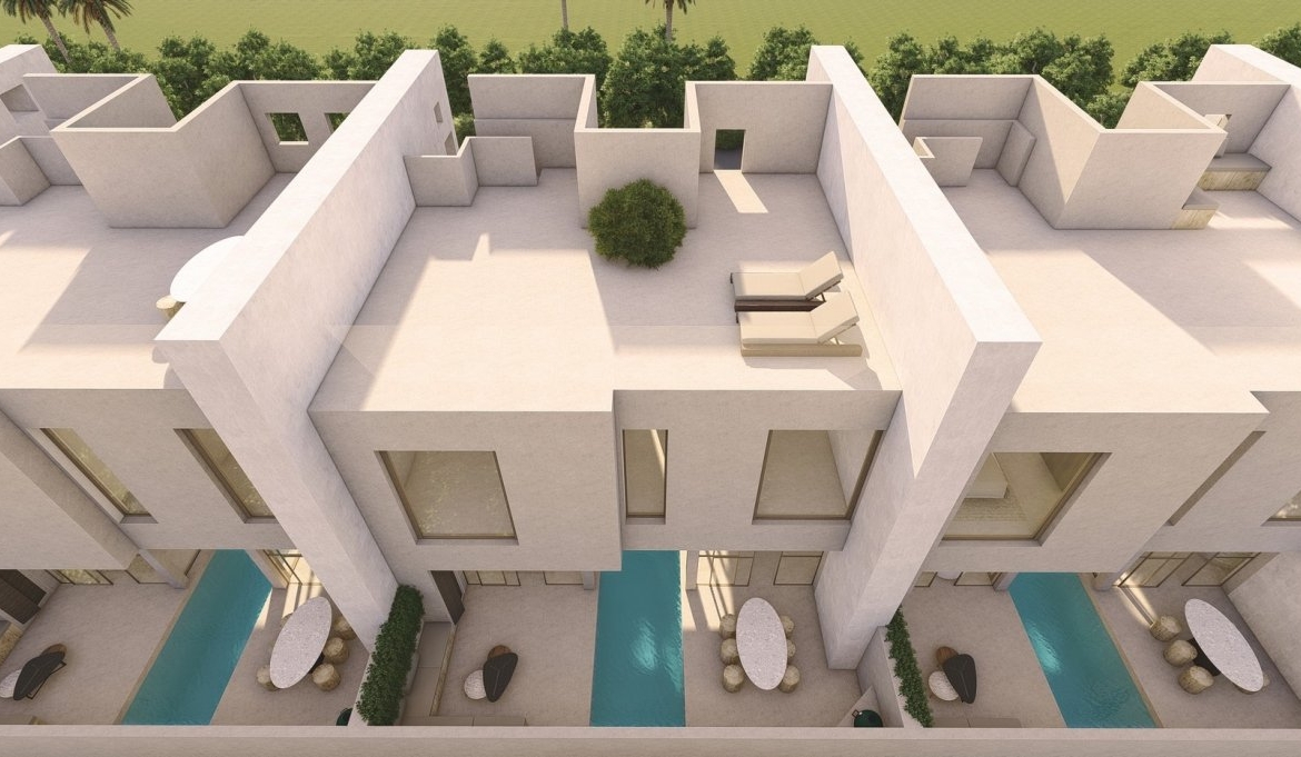 NEW BUILD CORNER TOWNHOUSES IN FORMENTERA DEL SEGURA