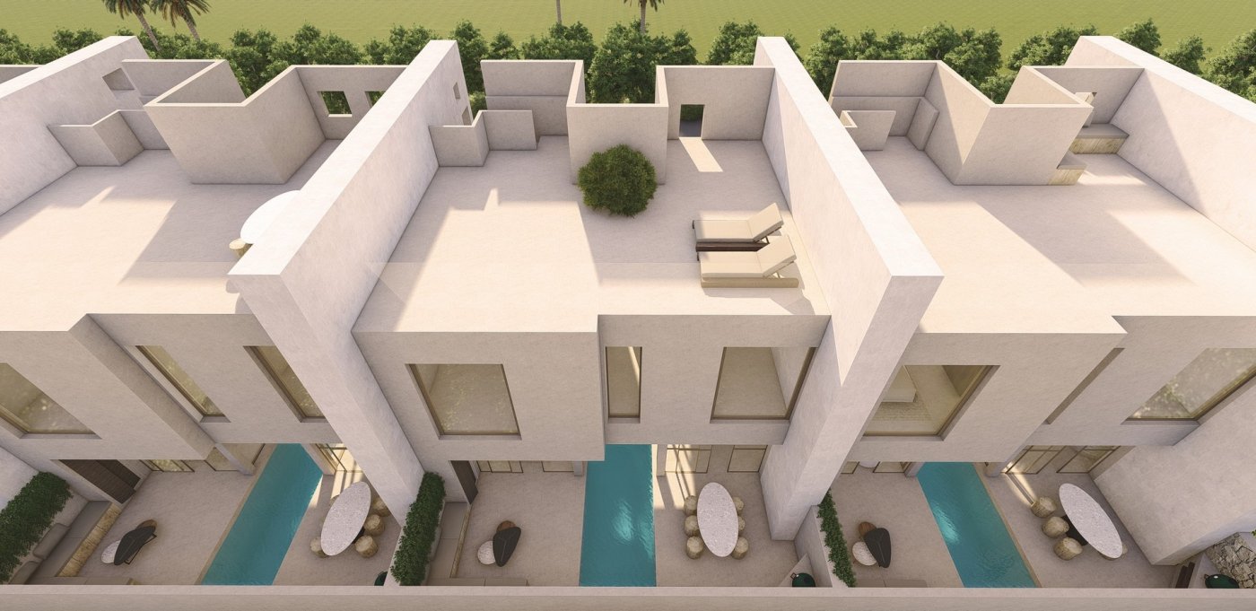 2-9-35 NEW BUILD CORNER TOWNHOUSES IN FORMENTERA DEL SEGURA
