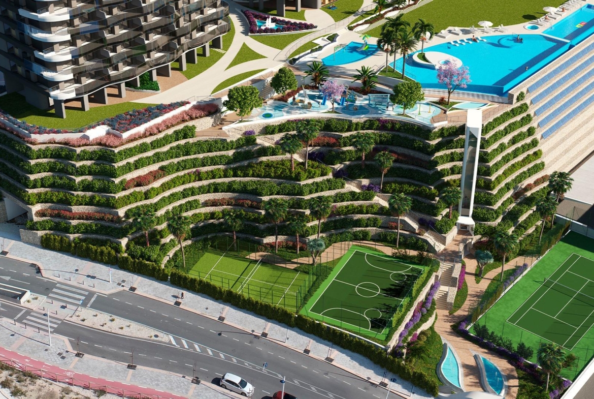 New construction apartments in Poniente beach, Benidorm