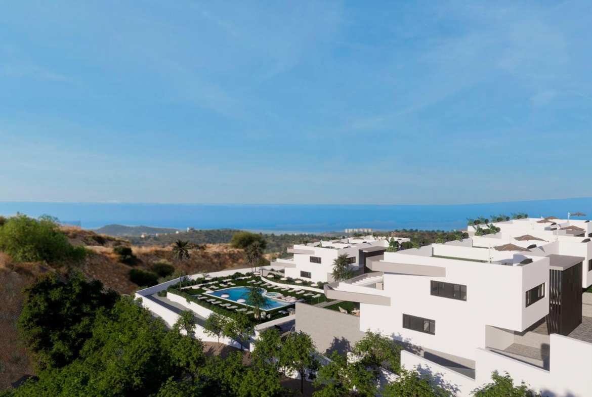 Apartments with large terraces in Balcón de Finestrat