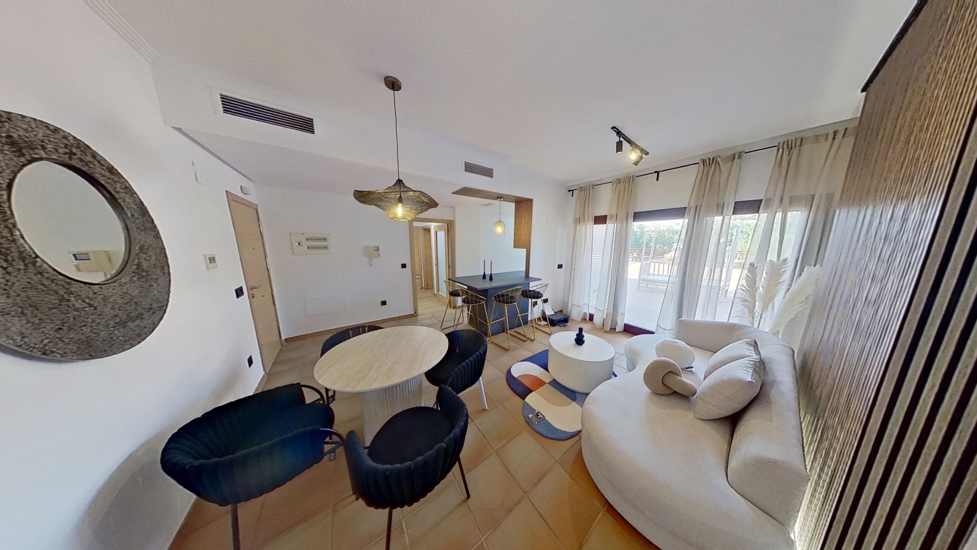 20-2 Apartment in Archena with views of the Ricote Valley and near the spa + garage + storage room sauna gym and pools