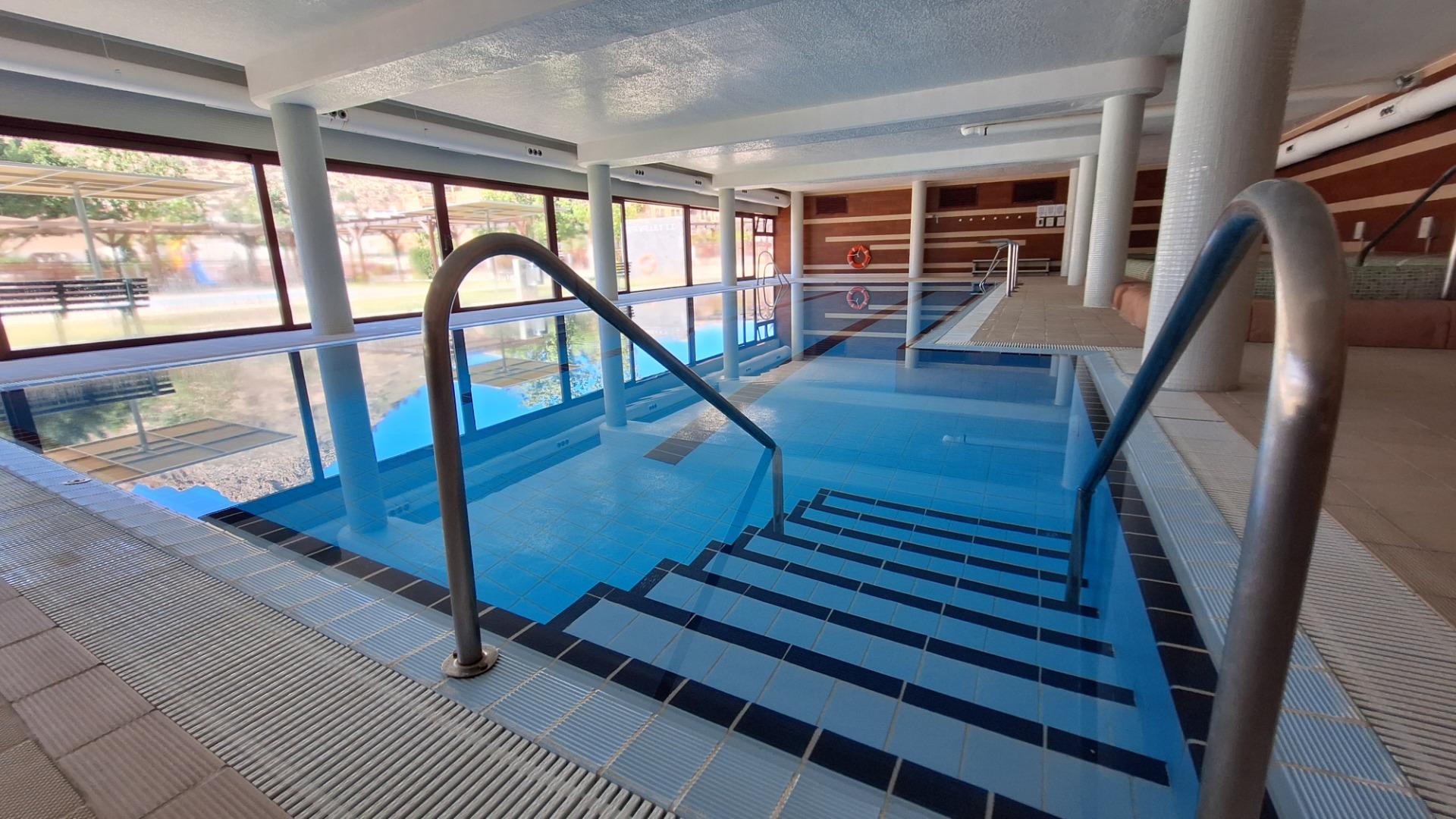 20-22 Apartment in Archena with views of the Ricote Valley and near the spa + garage + storage room sauna gym and pools