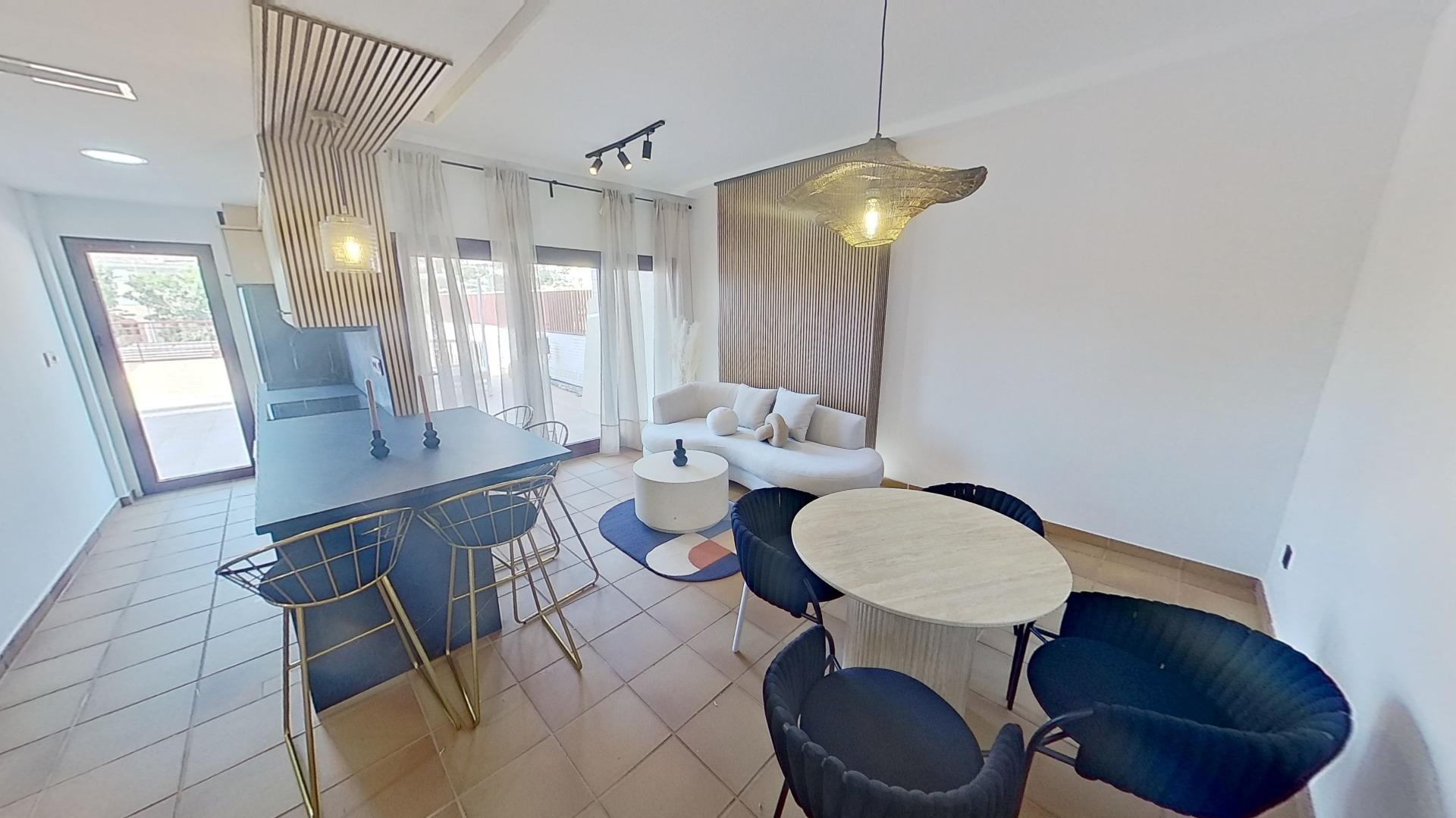 20-5 Apartment in Archena with views of the Ricote Valley and near the spa + garage + storage room sauna gym and pools