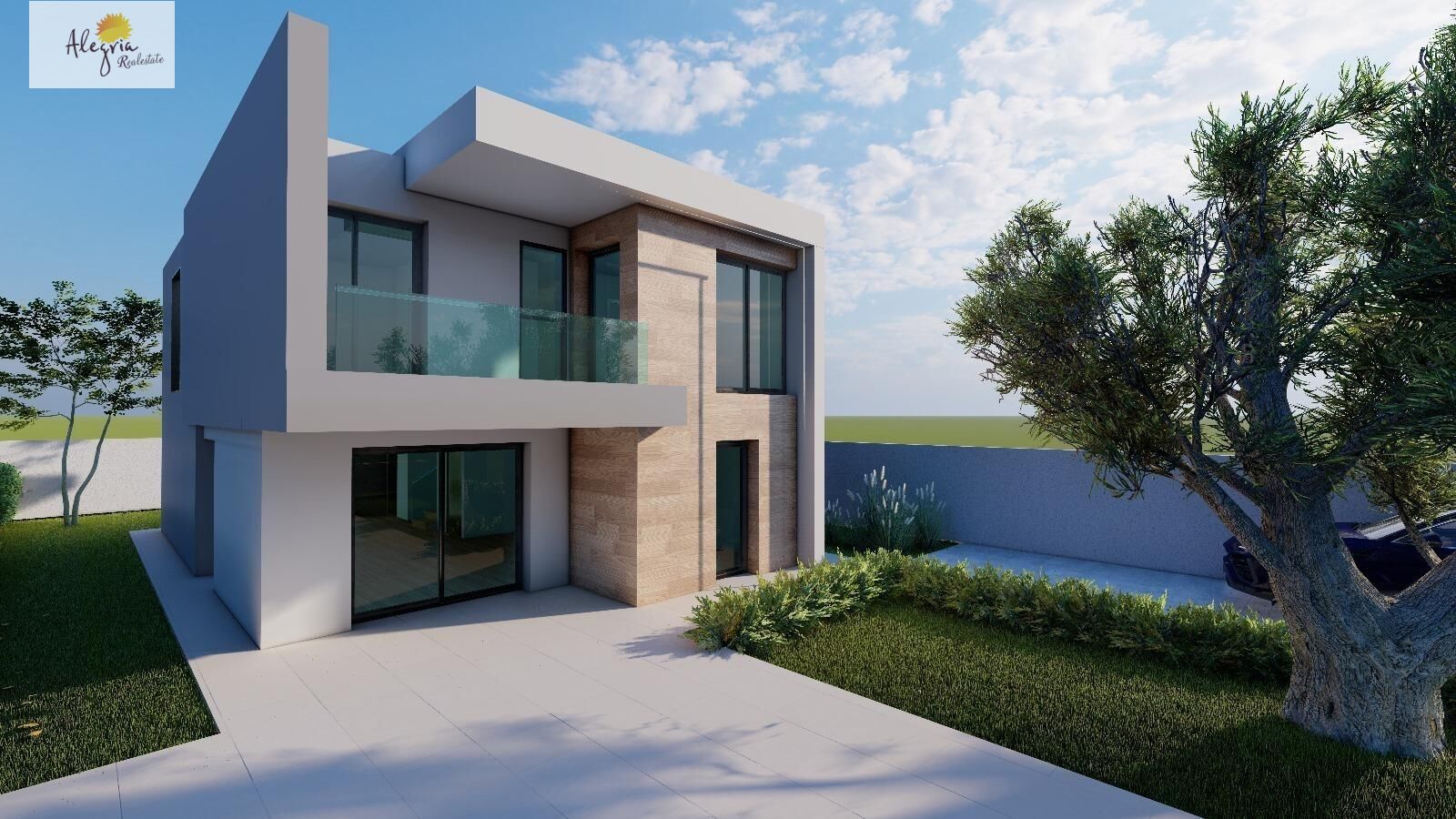A beautiful house with mountain views