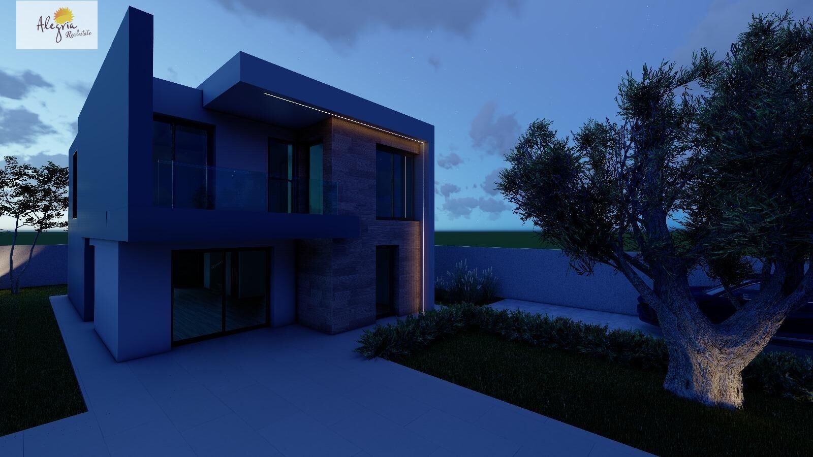A beautiful house with mountain views