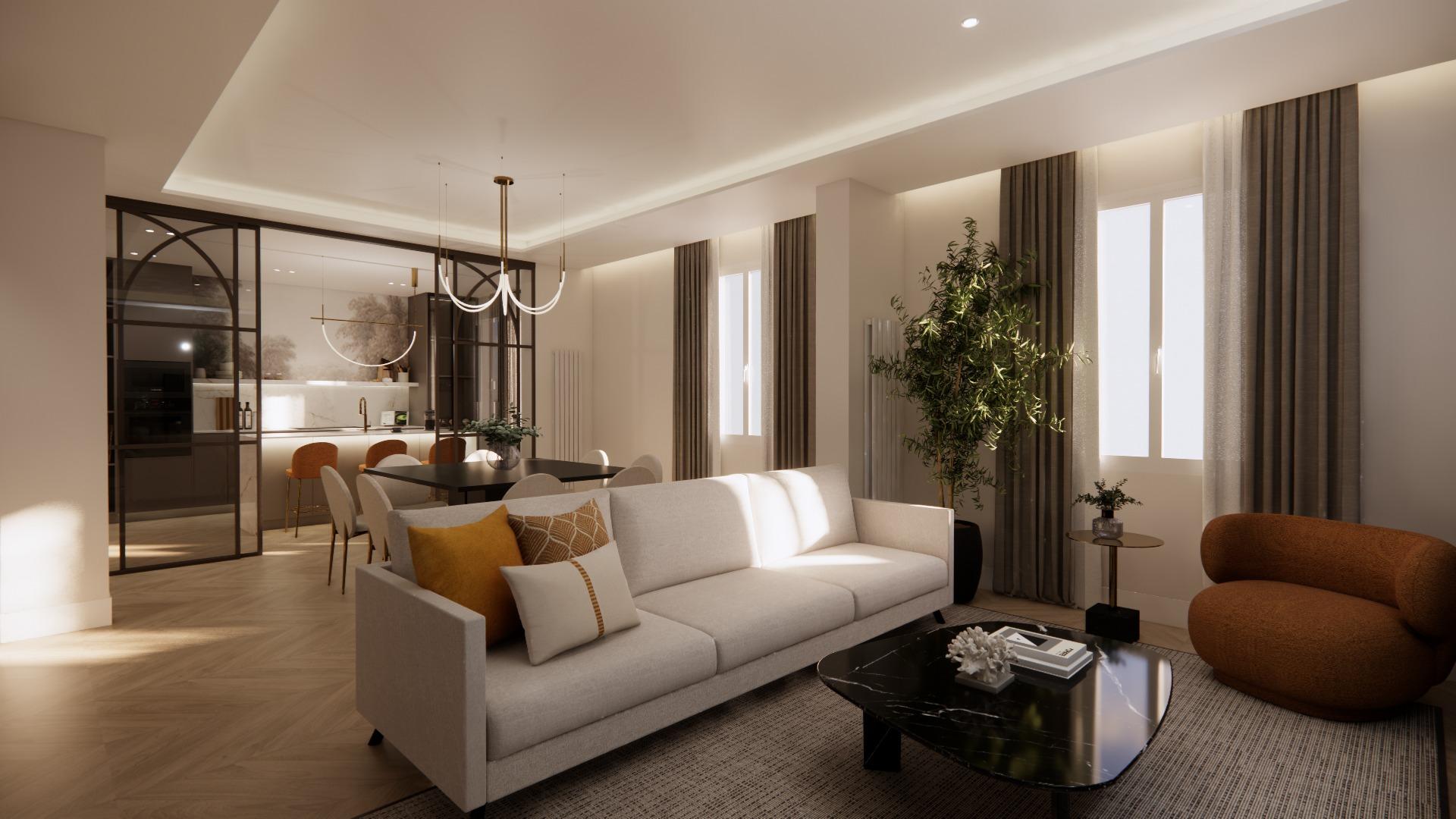 3-1-146 LUXURIOUS APARTMENT, FULLY RENOVATED IN THE SALAMANCA NEIGHBORHOOD