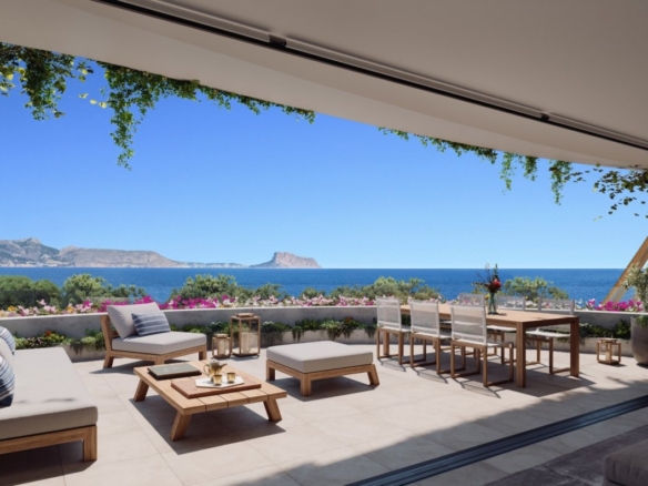 Exclusivos apartamentos de nueva construcción con 3 dormitorios en el Albir