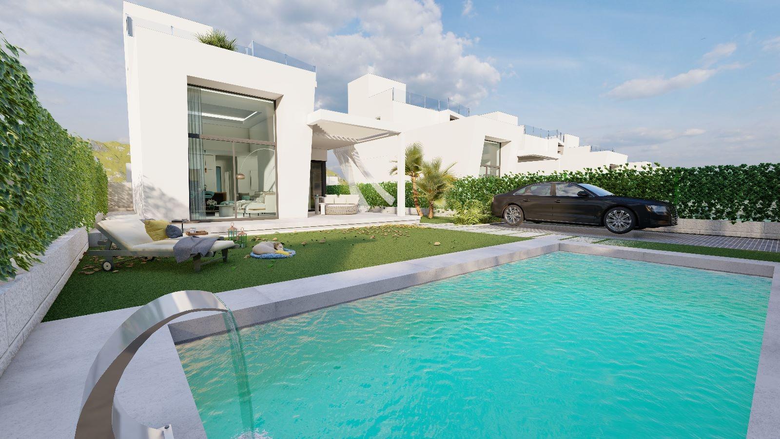 Independent villas with private pool