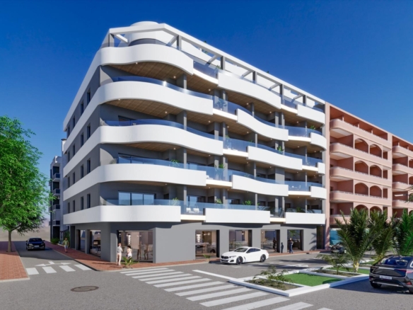 NEW BUILD APARTMENTS IN TORREVIEJA