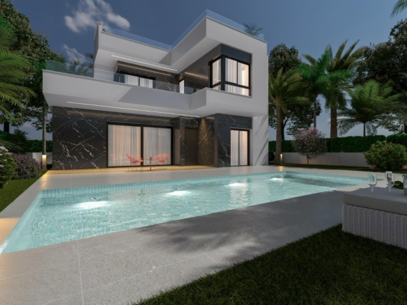 LUXURY VILLAS. NEW CONSTRUCTION. PILOT FLAT DONE.