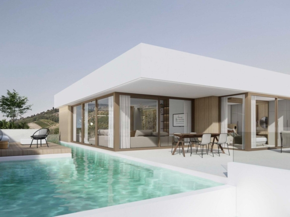 Luxury Villas with sea and mountain views