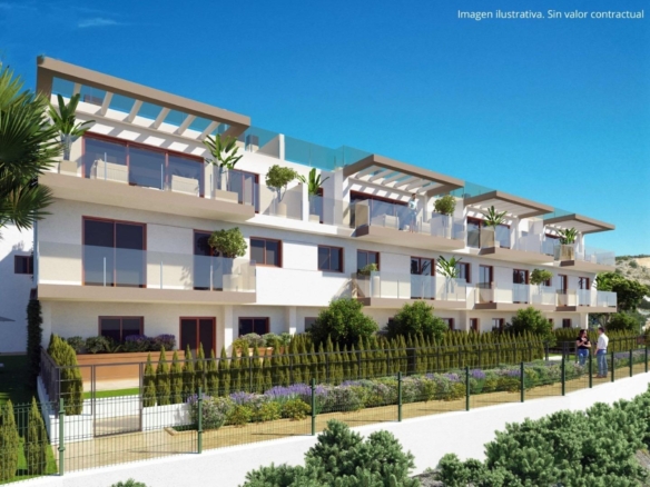 New Mediterranean style semi-detached villas in La Nucia