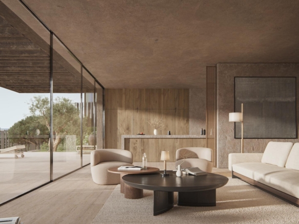 Exclusive modern design villa with sea views
