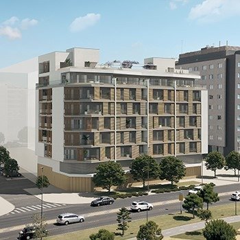 Viviendas de obra nueva y sostenibles en la Milla de Oro de Alicante