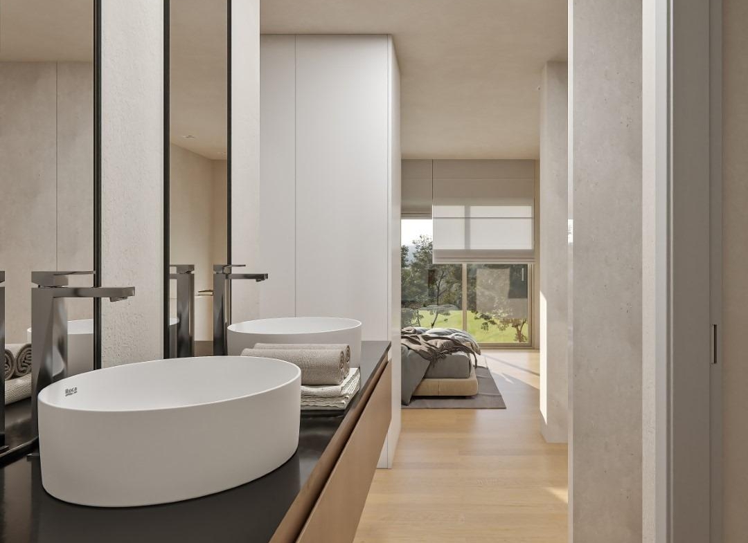 Independent villas of avant-garde design in Sierra Cortina