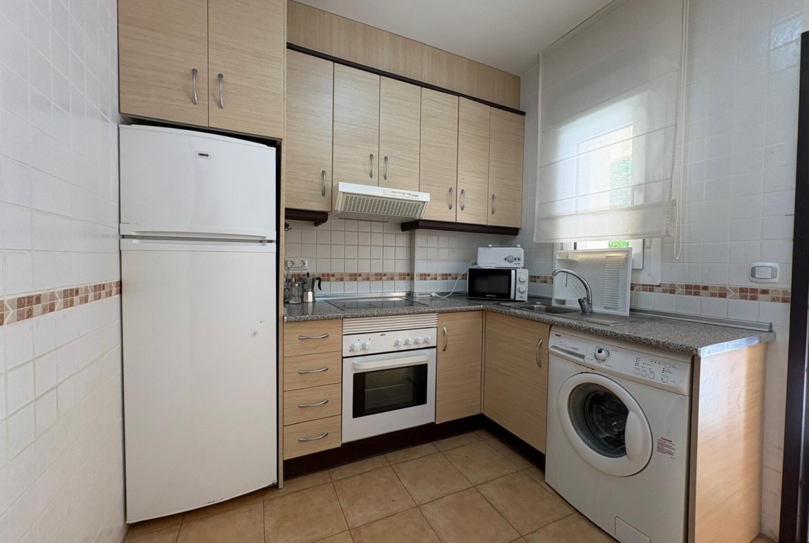Charmant appartement in Collados, Águilas 2 bed 1 badpoel en garage bij de zee